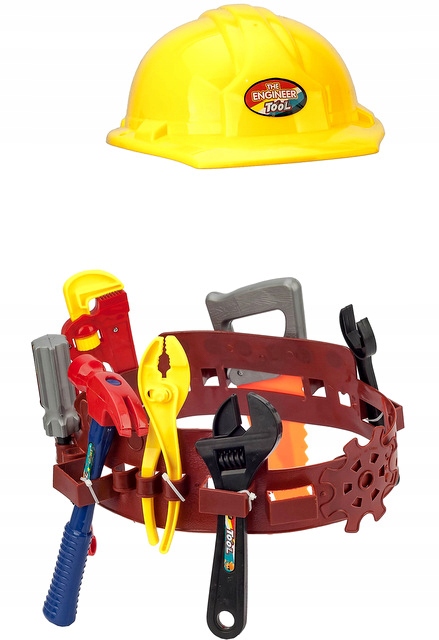 

Kask Narzędzia Pas Narzędziowy Bob Budowniczy