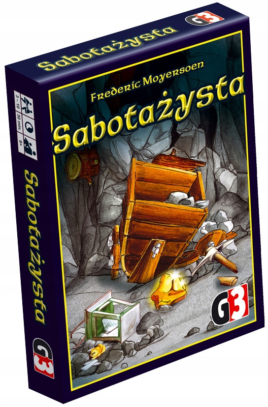 

Sabotażysta (nowa edycja) imprezowa gra karciana
