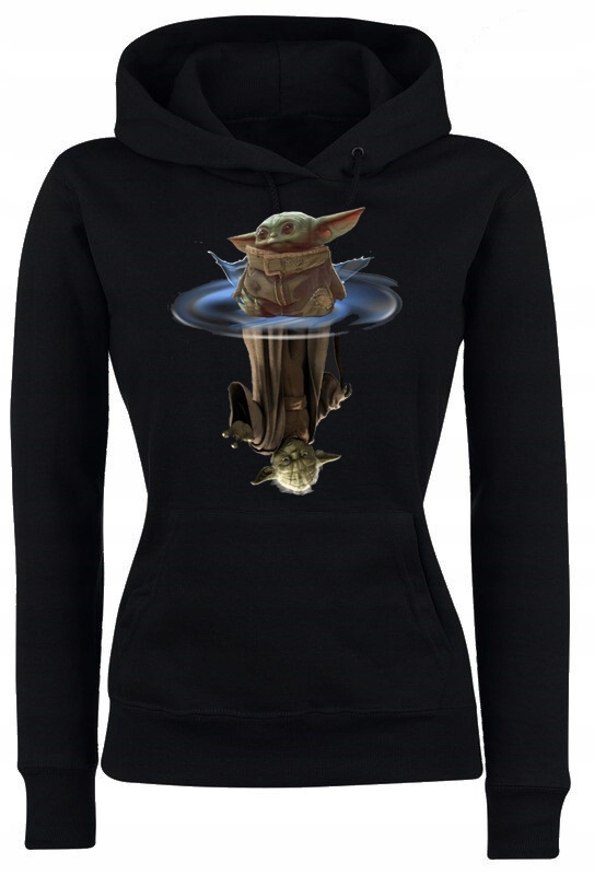 

Damska Bluza Z Kapturem Baby Yoda Roz.s