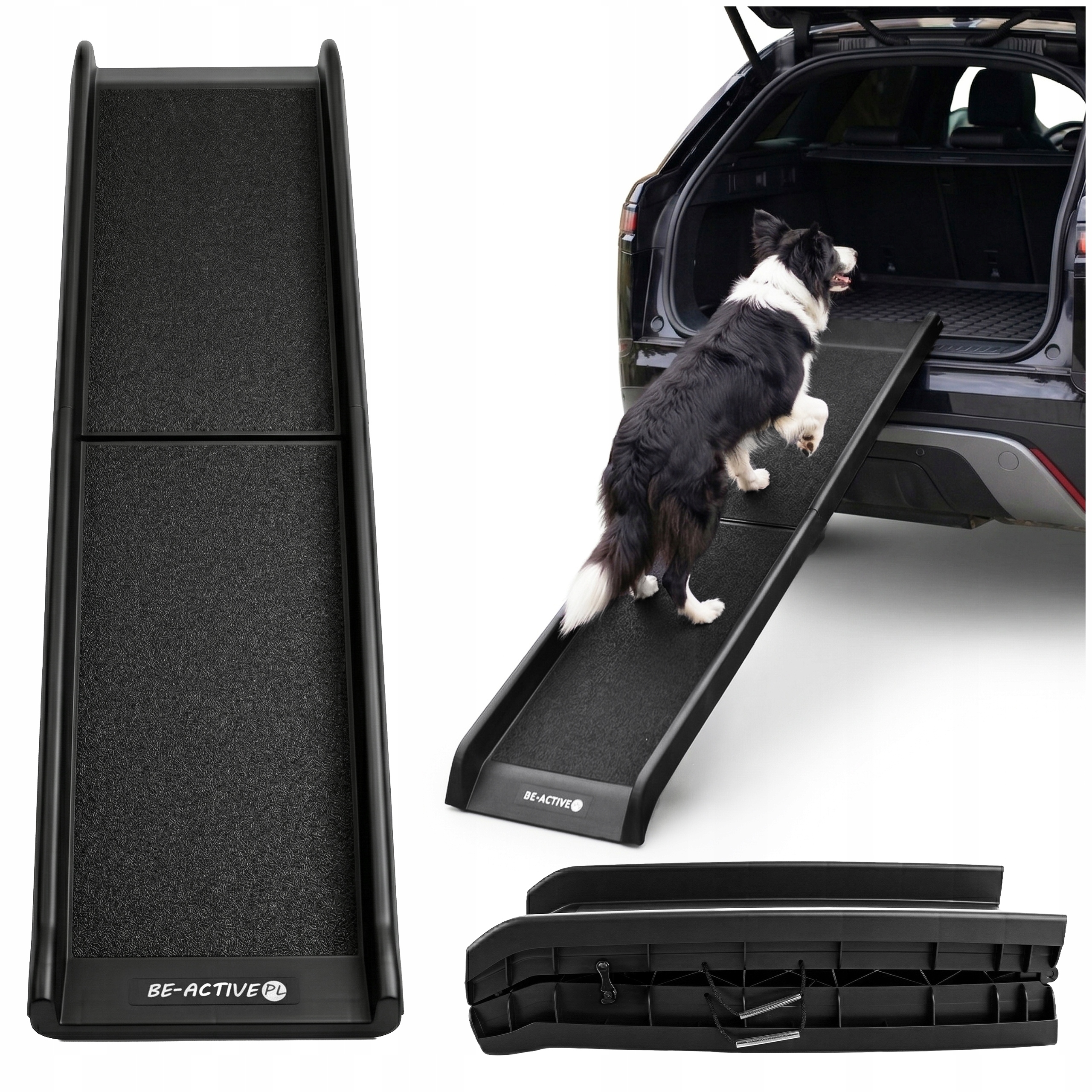 Rampa Dla Psa Podest Do Wchodzenia Samochodu Składana Antypoślizgowa Schody