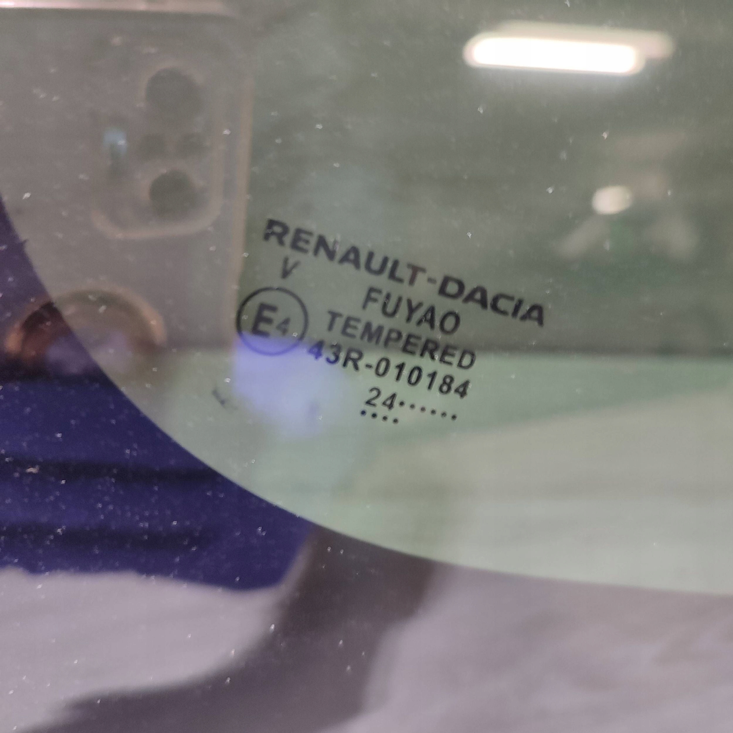 window side rear rear part side left Dacia Jogger 43R010184