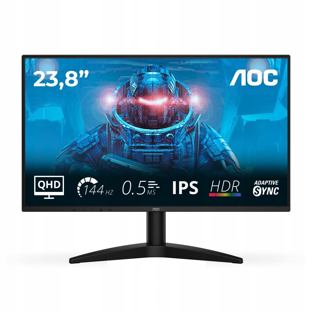 Aoc Monitor Q24B36X 23.8 palca Ips 144Hz Hdmi Dp