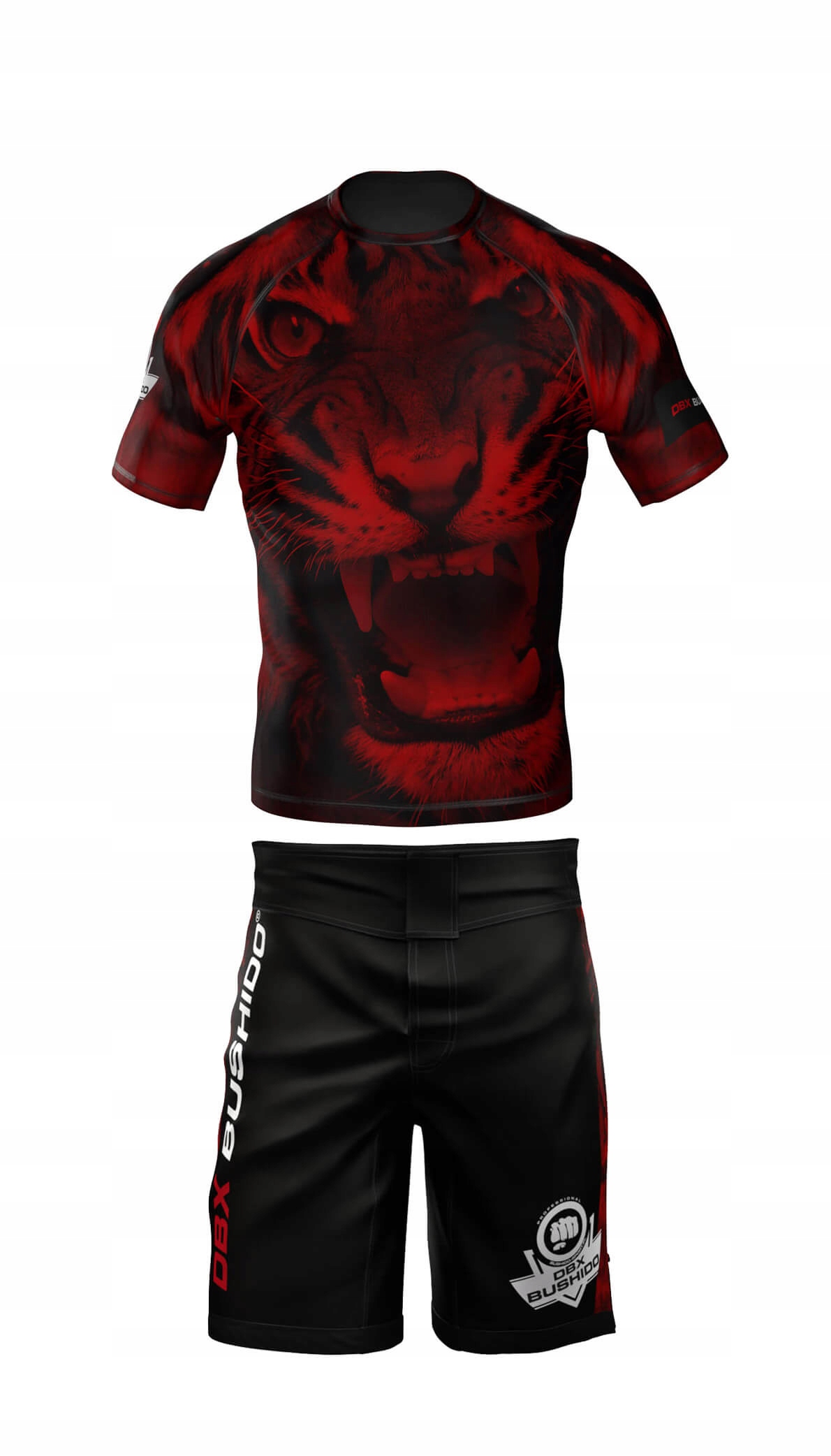 RASHGUARD MĘSKI KOSZULKA KOPRESYJNA MMA SIŁOWNIA DBX BUSHIDO Leone L Linia regular