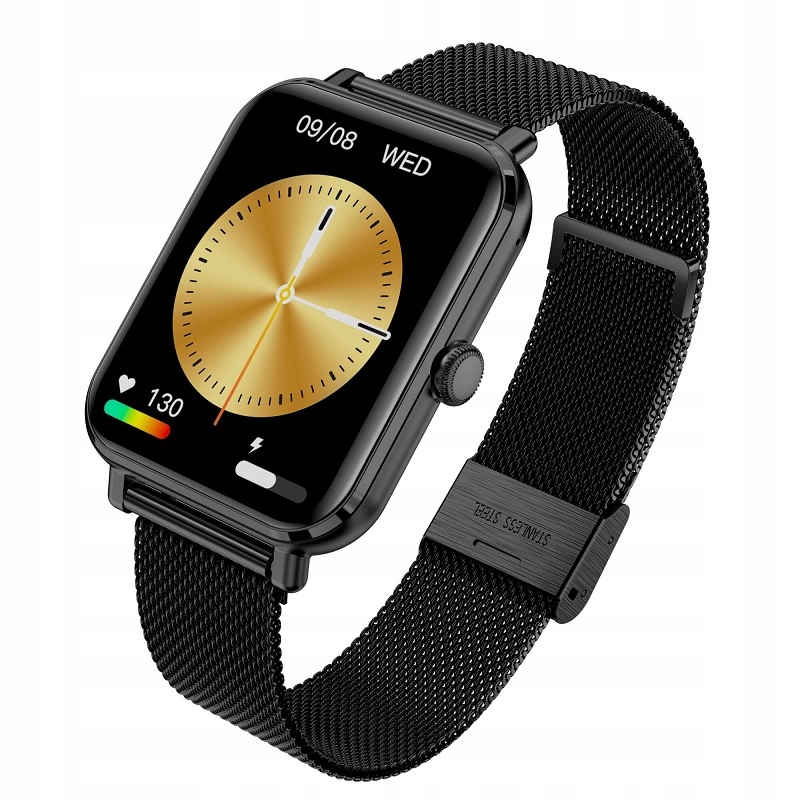 SMARTWATCH GARETT GRC CLASSIC CZARNY STALOWY Stan opakowania oryginalne