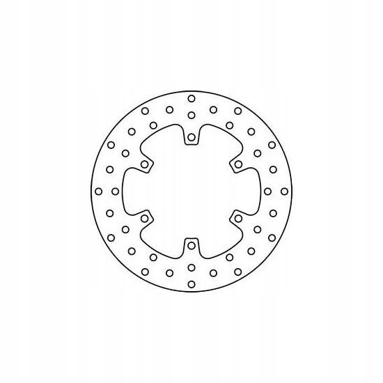 Brzdový kotúč predný/zadný Trw MST247