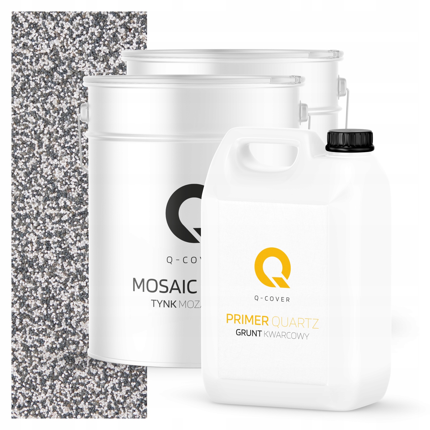 Mozaiková Dekorativní Omítka penetrační nátěr Sada 6.5m2 světle šedá M22