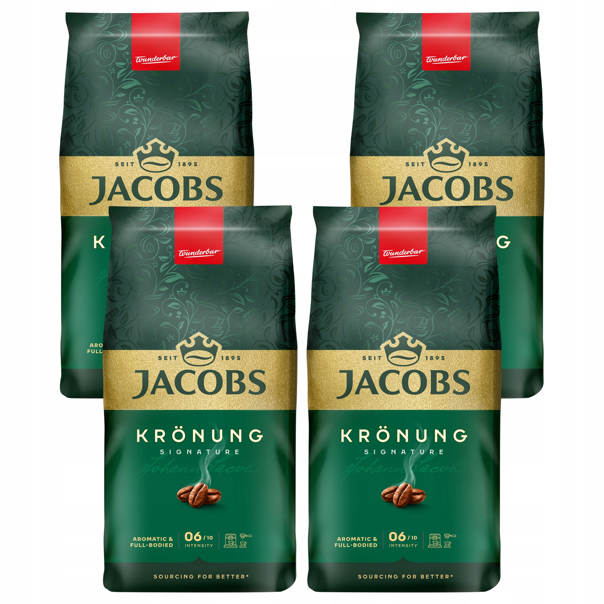 Kawa ziarnista Jacobs Krönung 4x 1kg