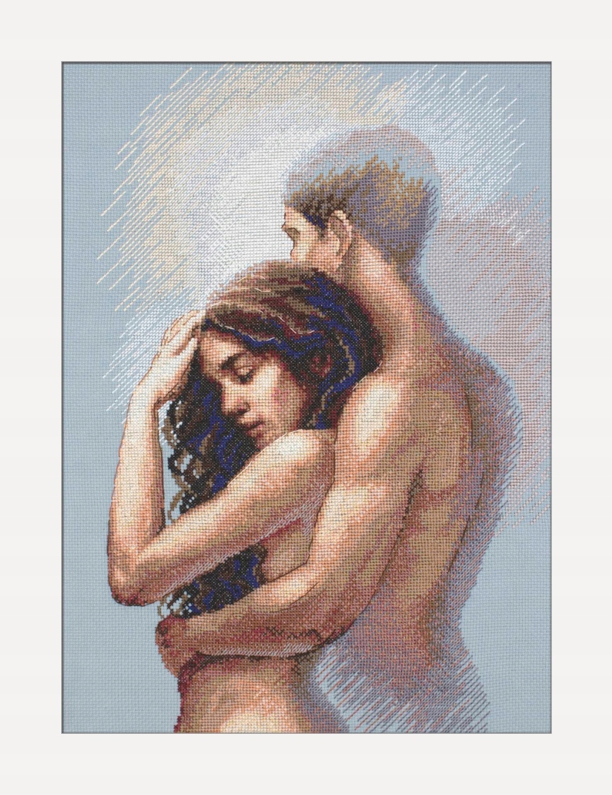Sada pro křížkovou výšivku Aine Celkem 27 x 40 cm A1036