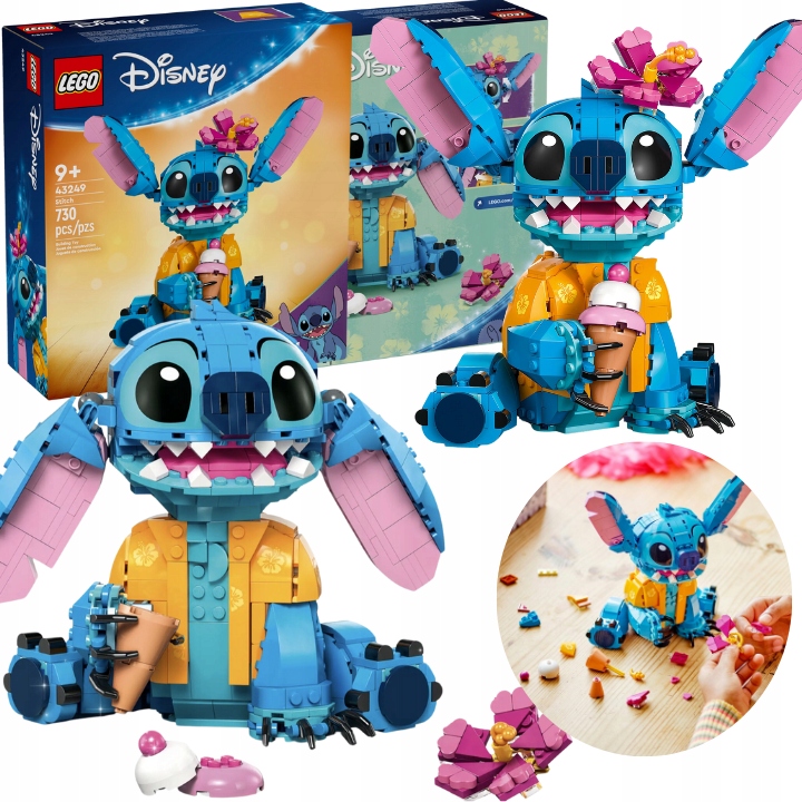 Lego Disney Stitch 43249 Figurka Postava Sada 2024 Pohyblivá