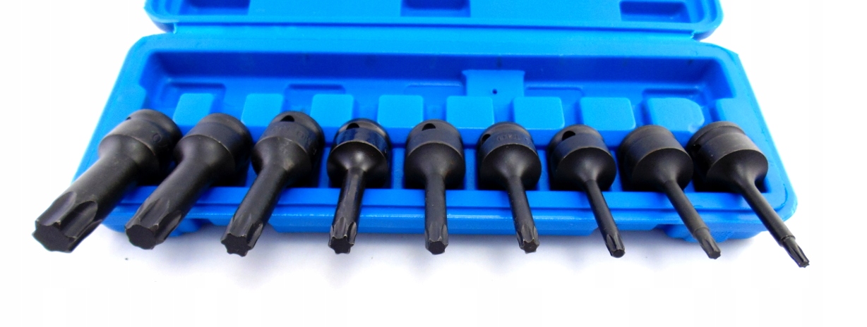 ZESTAW IMBUSOW TORX UDAROWY TORXY 1 2 T20 T70 Number of Elements sets