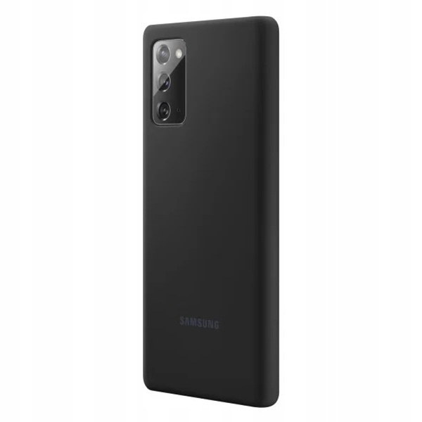 

Czarne Etui Silicone do Galaxy Note 20 EF-PN980TB