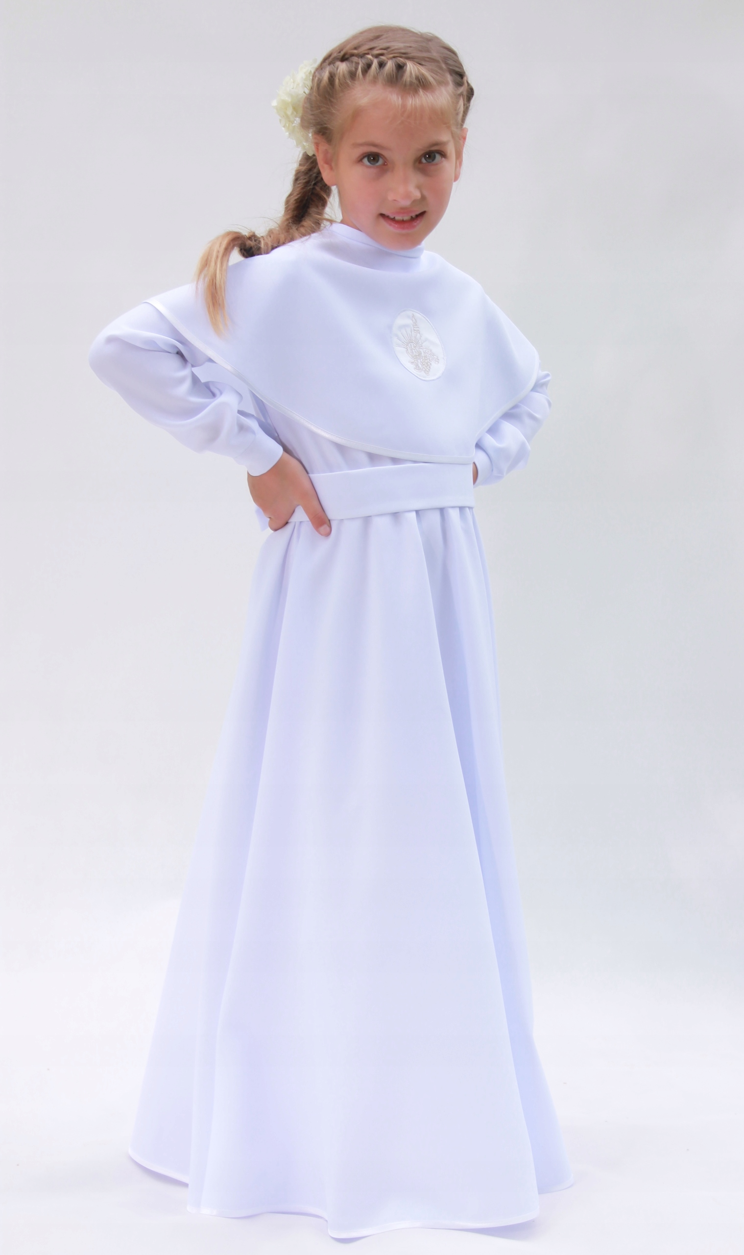 ALBA komunijna dziewczęca SOMIR rozm.146 M Rozmiar 146