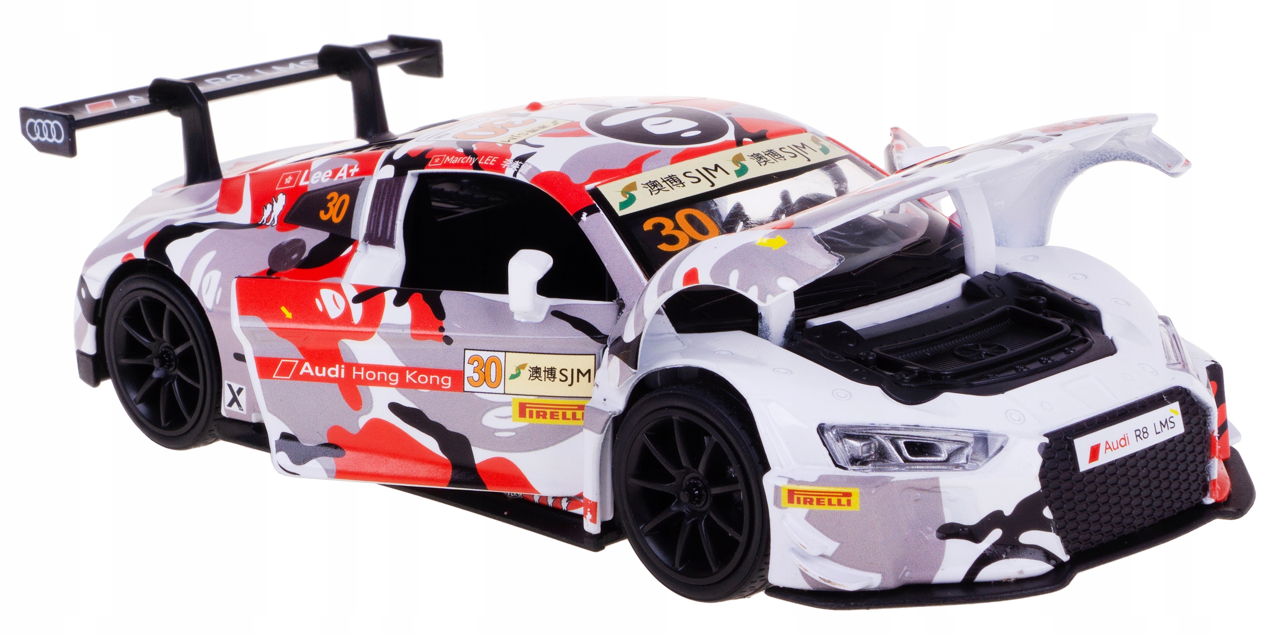 Audi R8 Lms GT3 Cup 2015 Model Zvuková Mechanika Aape #30 Rmz 1:32