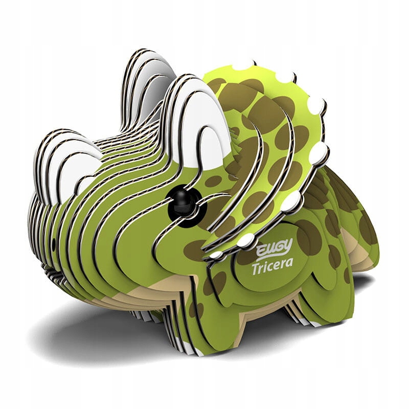 

Dinozaur Tricera Eugy. Eko Układanka Puzzle 3D