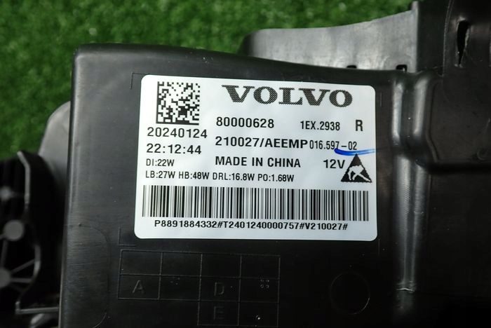 VOLVO EX30 EX-30 FULL LED 23- reflektor right light right