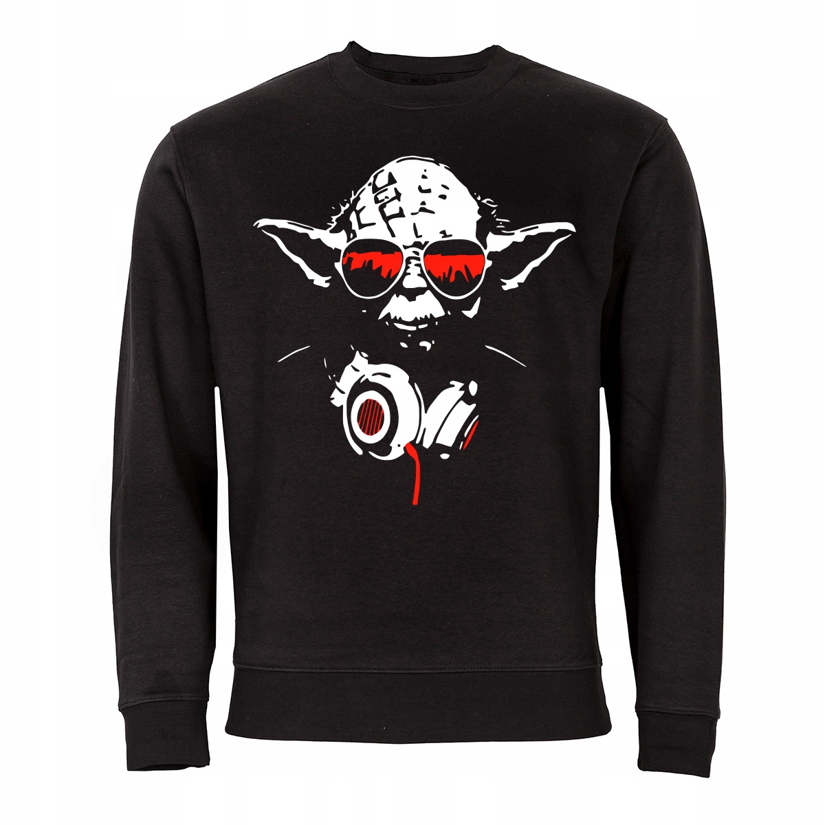 

Czarna Bluza Muzyczna Dla Muzyka Star Wars Yoda