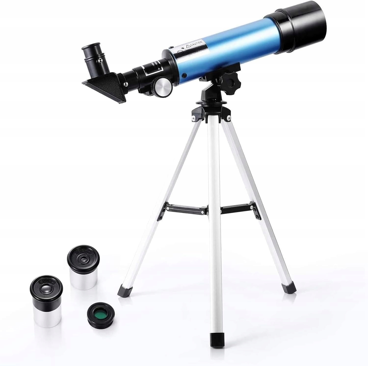 Dětský Teleskop 50mm 18-90x Stativ Měsíční Filtr Vzdělávací