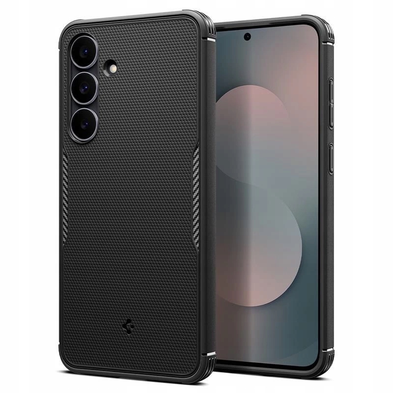 Pouzdro Spigen Core Armor Mag MagSafe na Samsung Galaxy S25 Fe černá matná barva