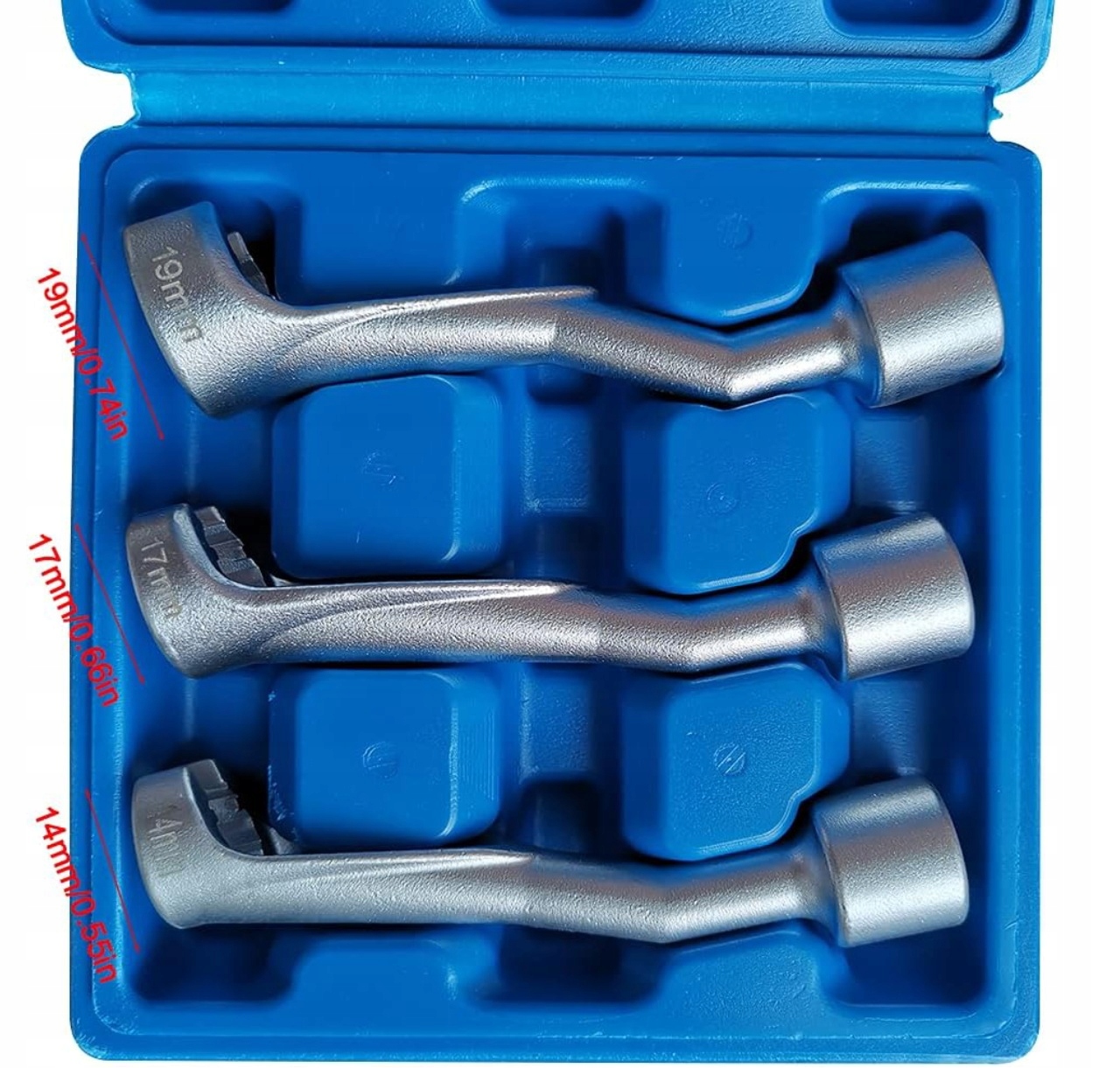 Klíče Nástavce Pro Kabely Vstřikovačů 1/2 Man Bmw 14 17 19MM pro Mercedes