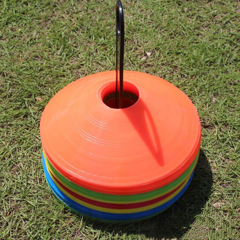 OUTDOOR SPORTS CONE ROUND LOGO DISH PLATE Kolor dominujący wielokolorowy