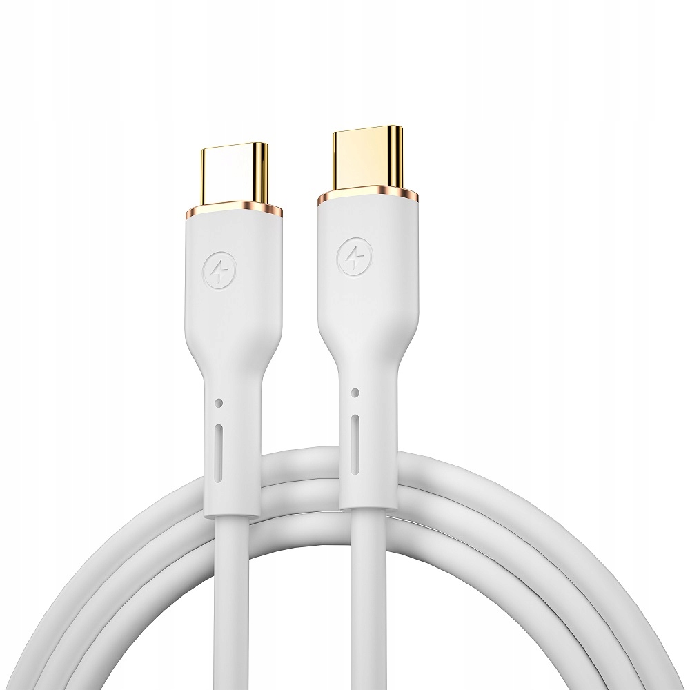 Wiwu kabel YQ02 Usb-c Usb-c 100W 1,2m biały