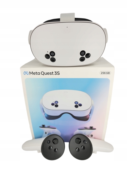 Meta Quest 3S 256GB Okuliare Okuliare Vr 120 Hz 2 Pady