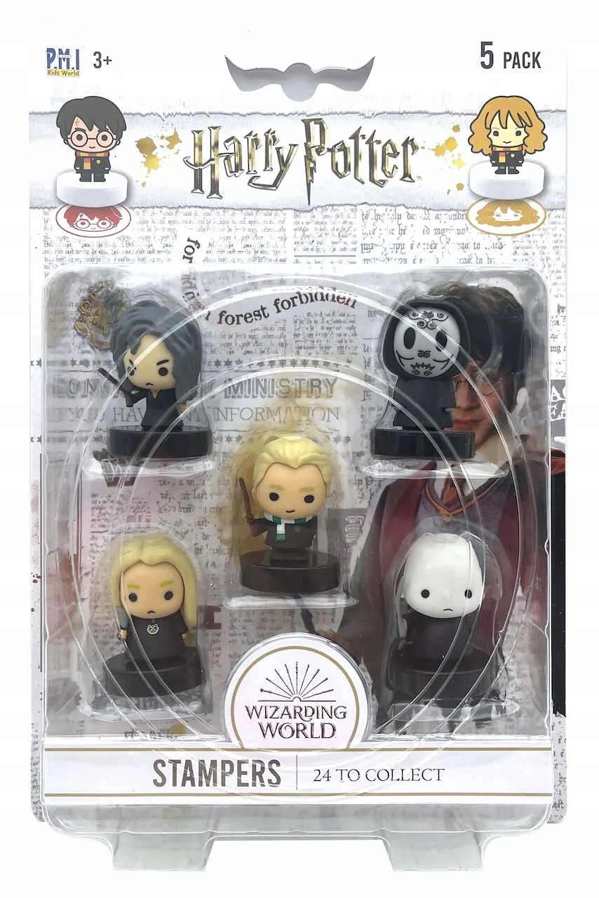 

Zestaw 5CIU Figurek Stempli Harry Potter Slytherin