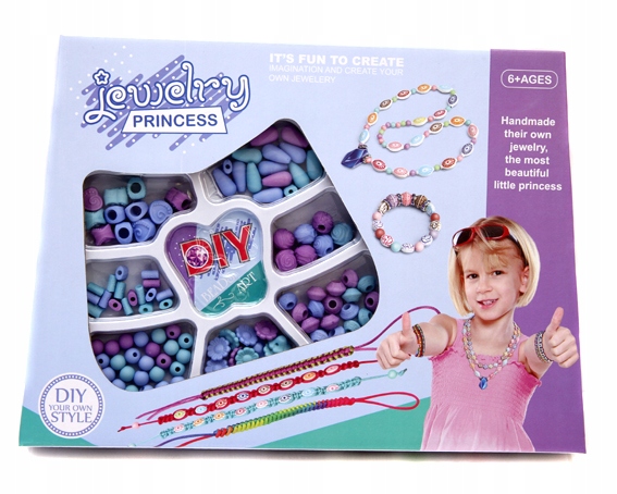 

Kreatywny zestaw koralików do robienia bransoletek