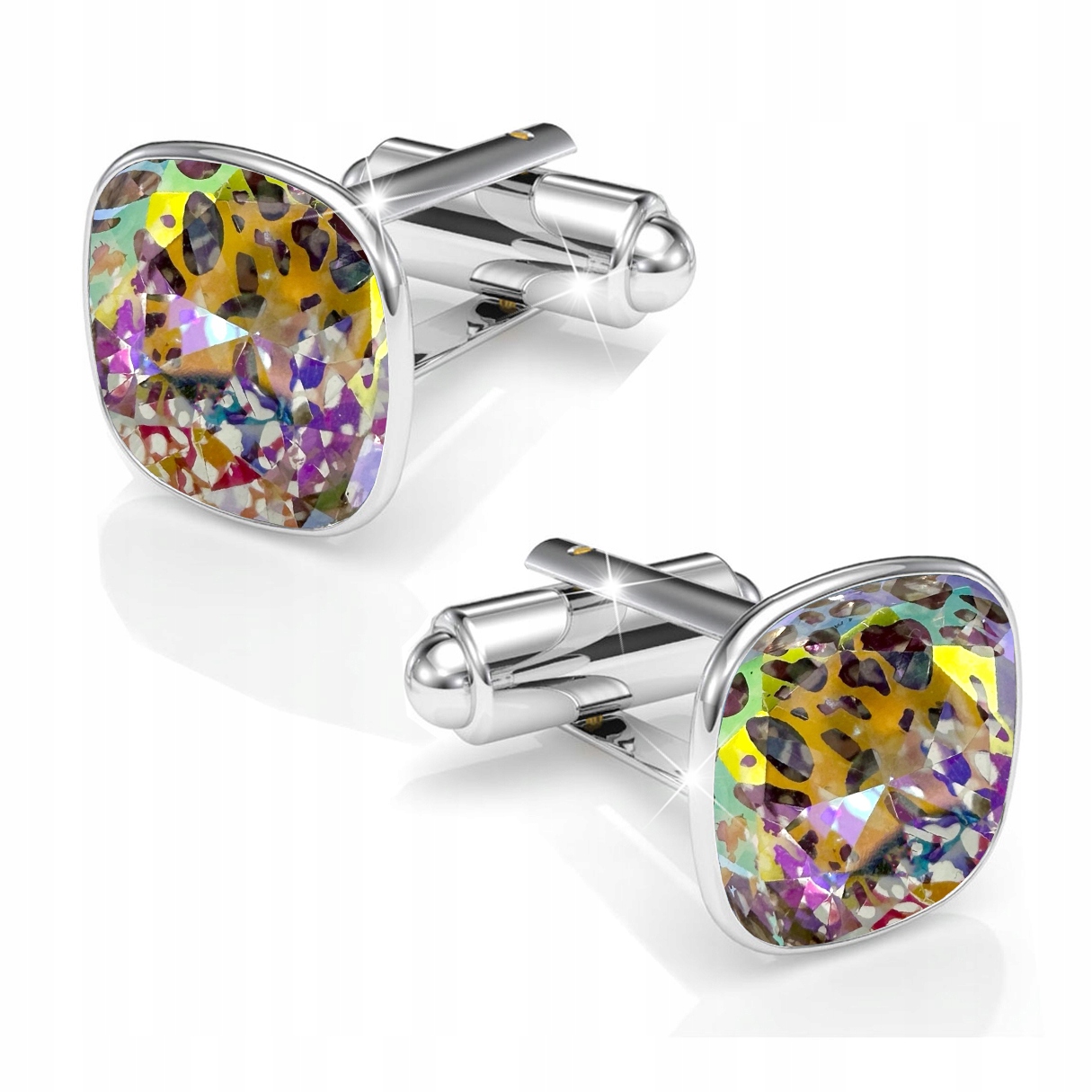 Manžetové knoflíčky ke košili Stříbro 925, Dárek Křišťál Gravírování