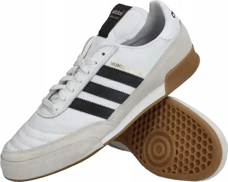 Pánské sálové kopačky Adidas Mundial Goal bílé