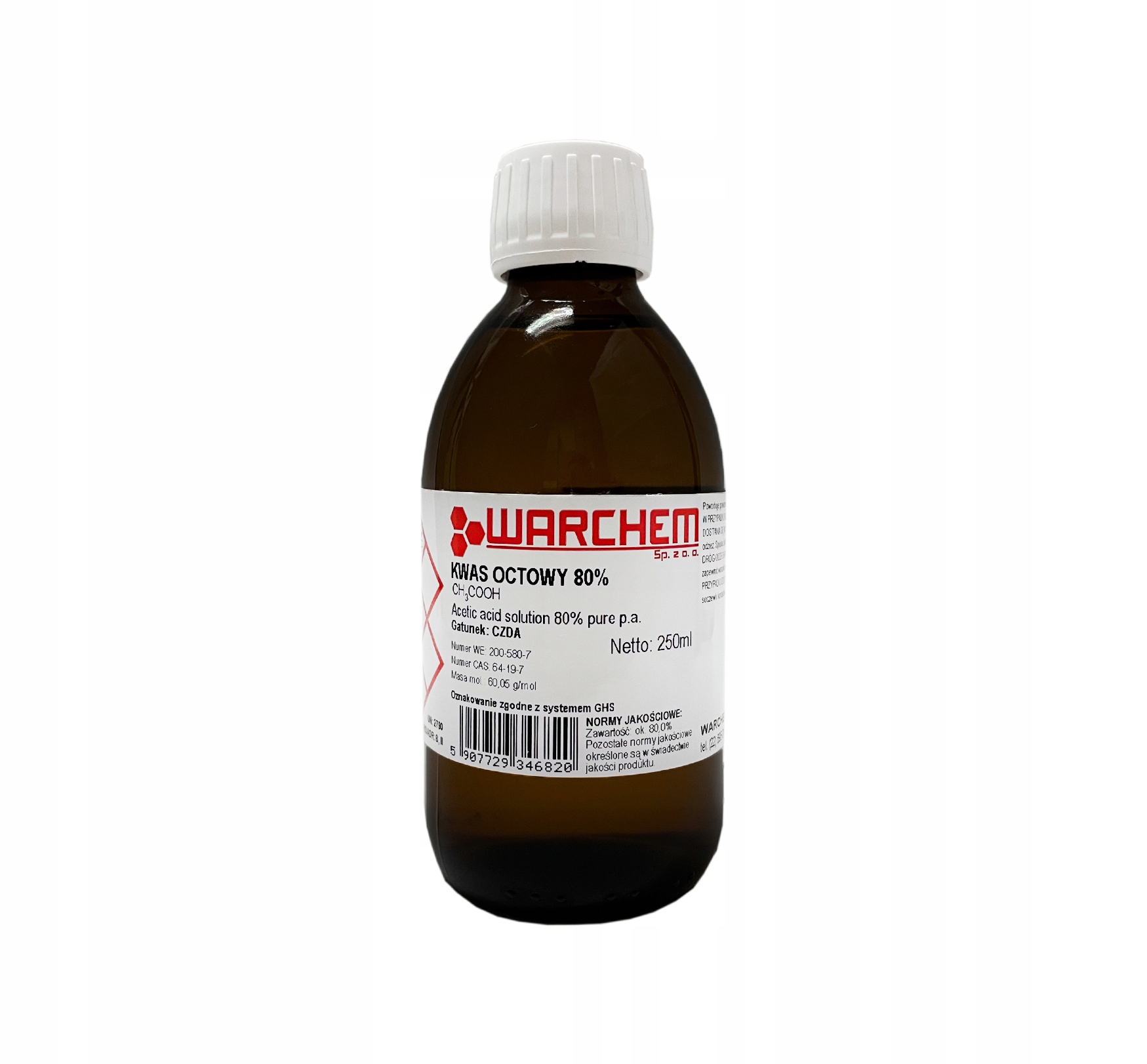

Kwas Octowy 80% (esencja Octowa) Czda 250ml