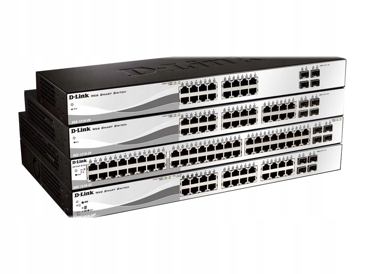 Inteligentný Switch D-link s 28 portami PoE na vrstve 2