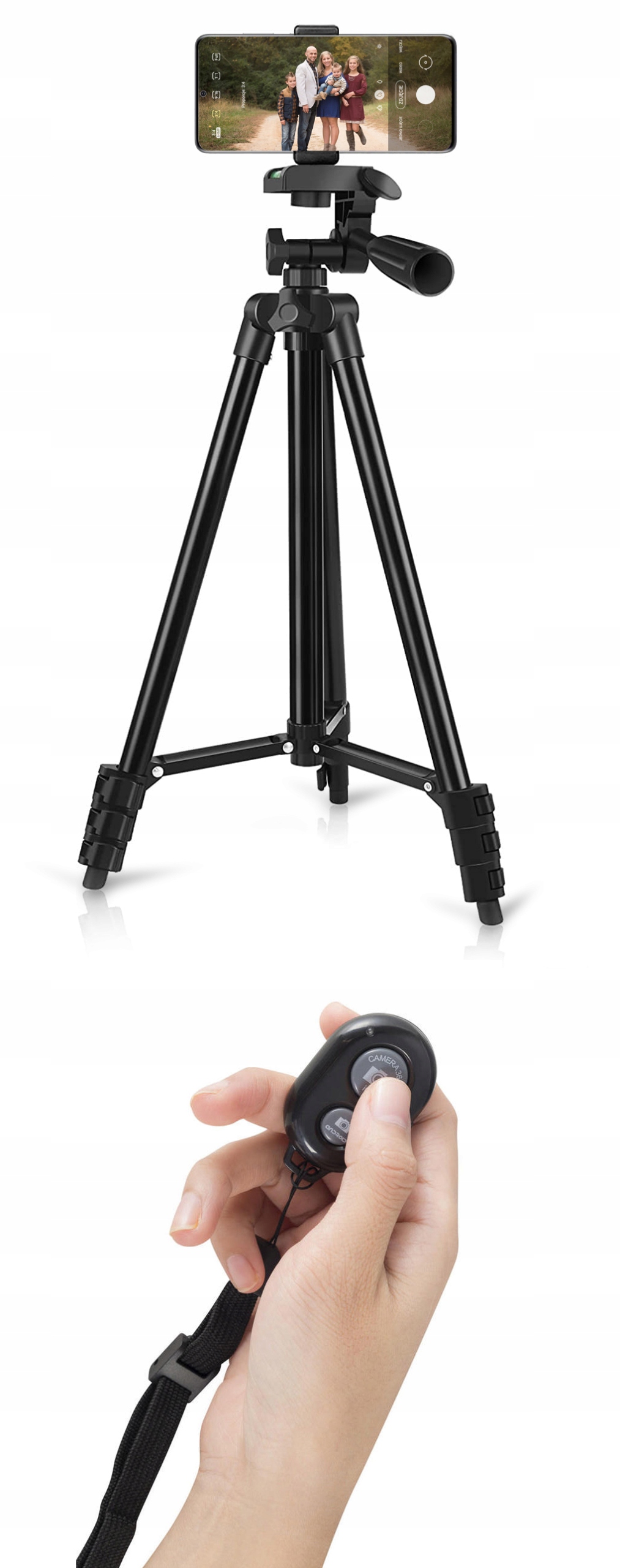STATYW TRIPOD 103cm na pilota bluetooth TELEFON Rodzaj statyw