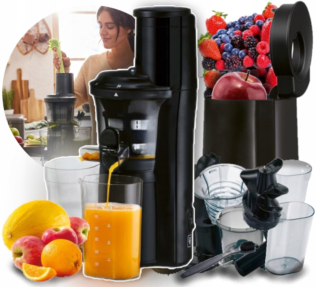 Silvercrest Wyciskarka Wolnoobrotowa Ssjbk 300 B3 Kitchen Tools 300 W