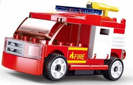 

Klocki Sluban Straż Pożarna Wóz Strażacki Napęd