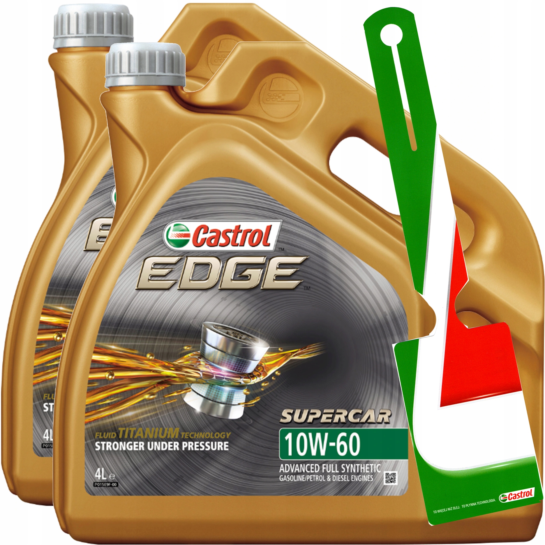 CASTROL EDGE TITANIUM SUPERCAR 10W-60 8L ZAWIESZKA