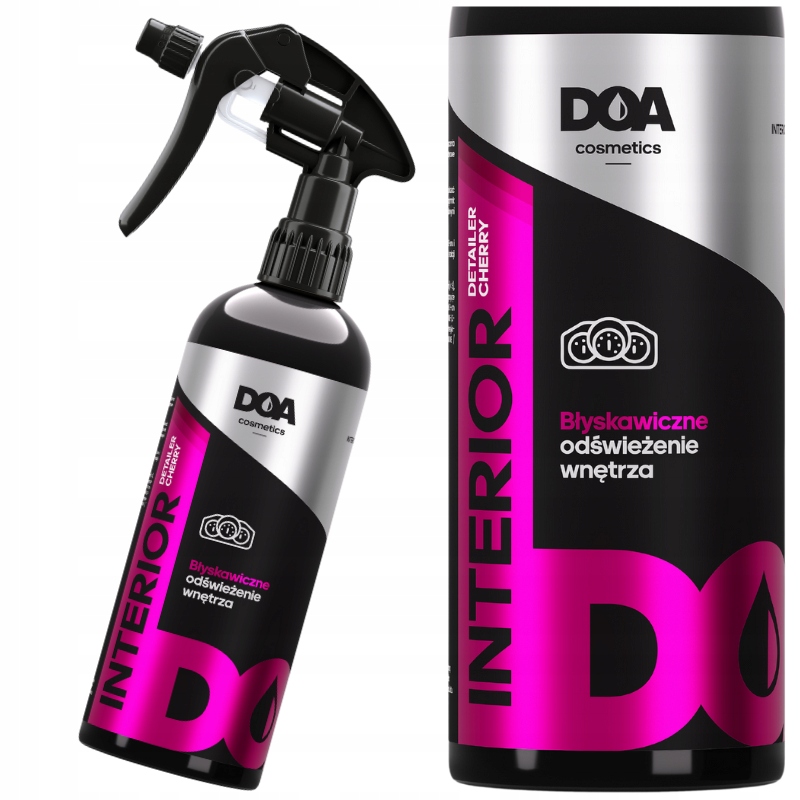 Doa Cosmetics Interior Detailer Cherry 500 ml quick detailer do wnętrz