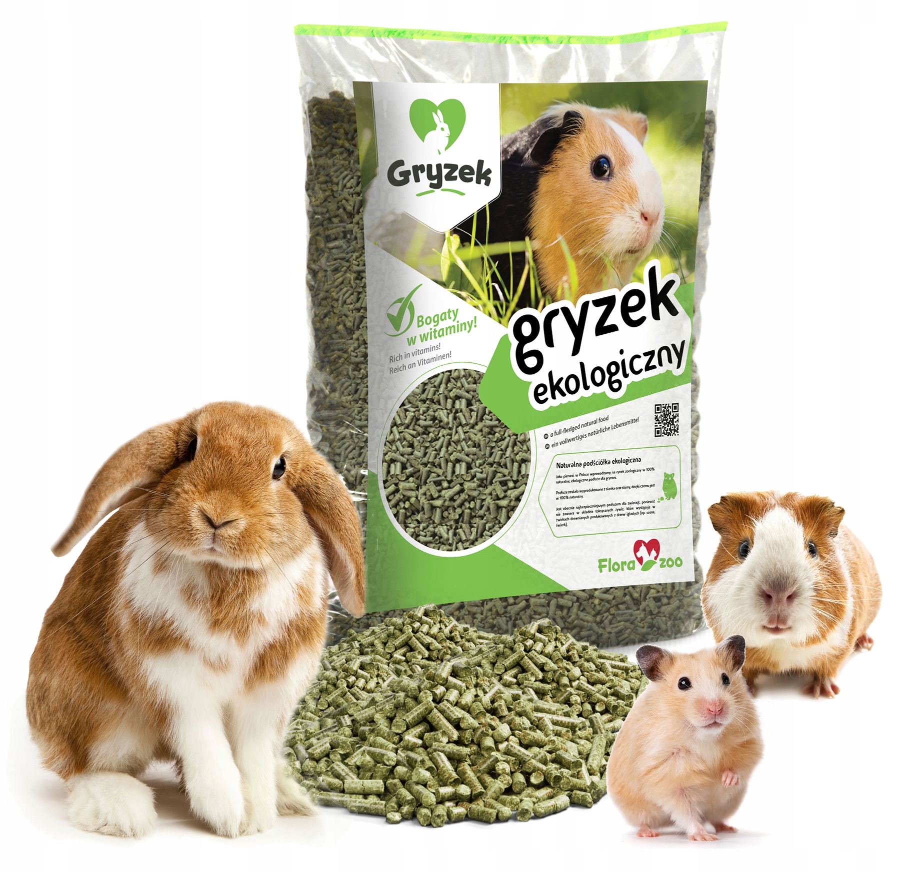 ŻWIREK PODŁOŻE DLA GRYZONI KRÓLIKA KOTA 15KG