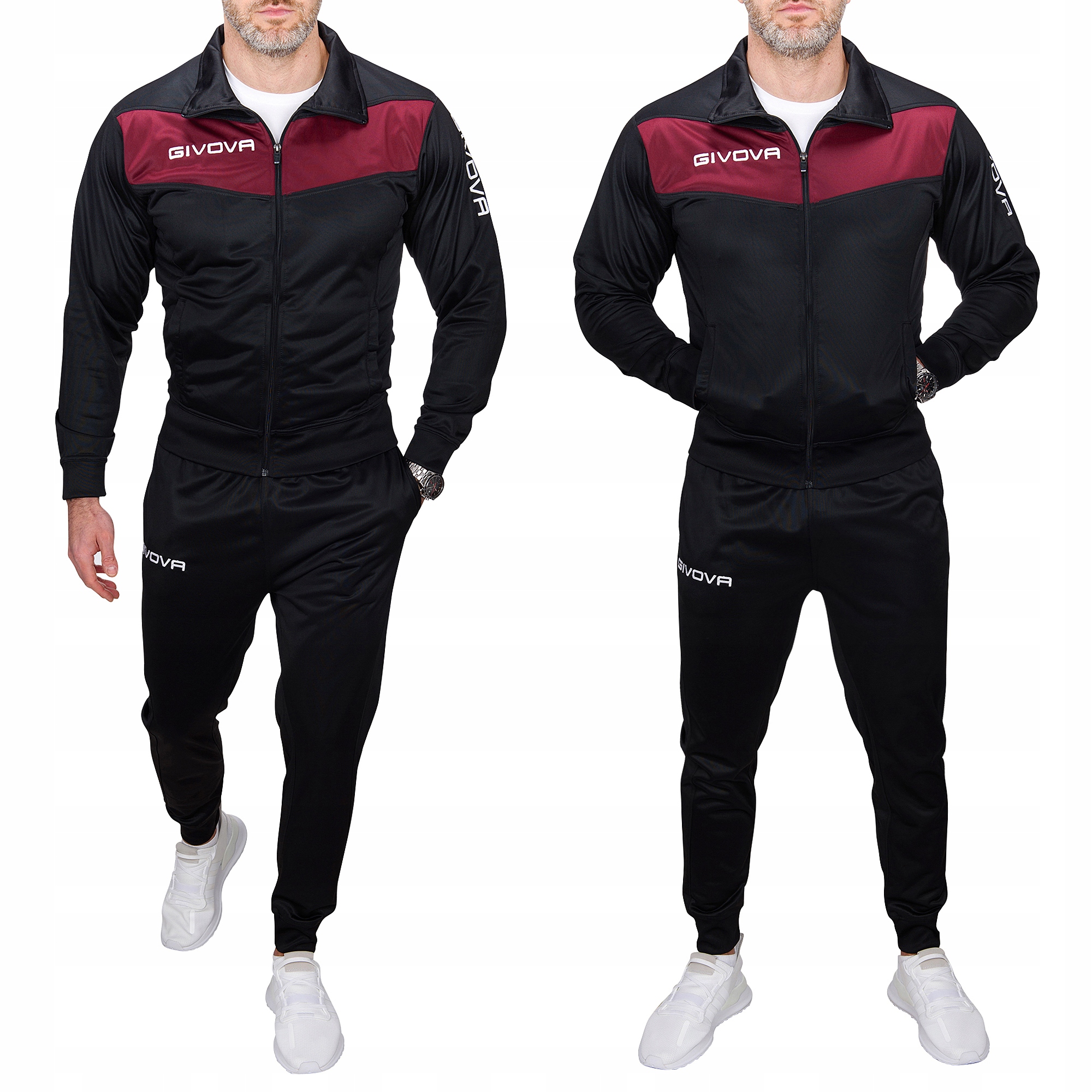 TR018-12 r. 5XL Givova Visa Summer Męski Komplet Dresowy Sportowy Premium
