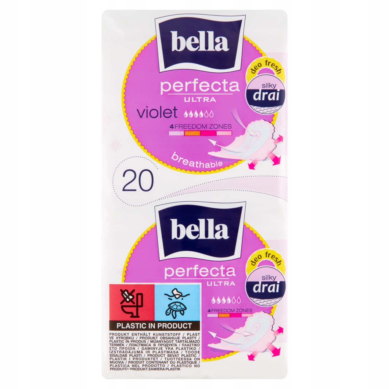 

Bella Perfecta Ultra Violet Silky Drai 20sztuk
