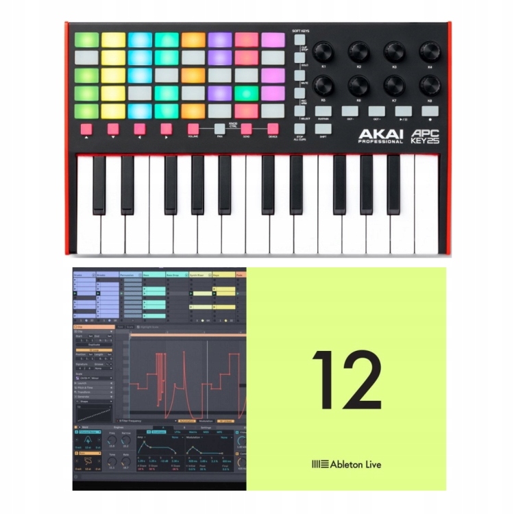 Ableton Live 12 Suite & Akai Apc Key 25 MK2 Balíček Ableton Live Suite