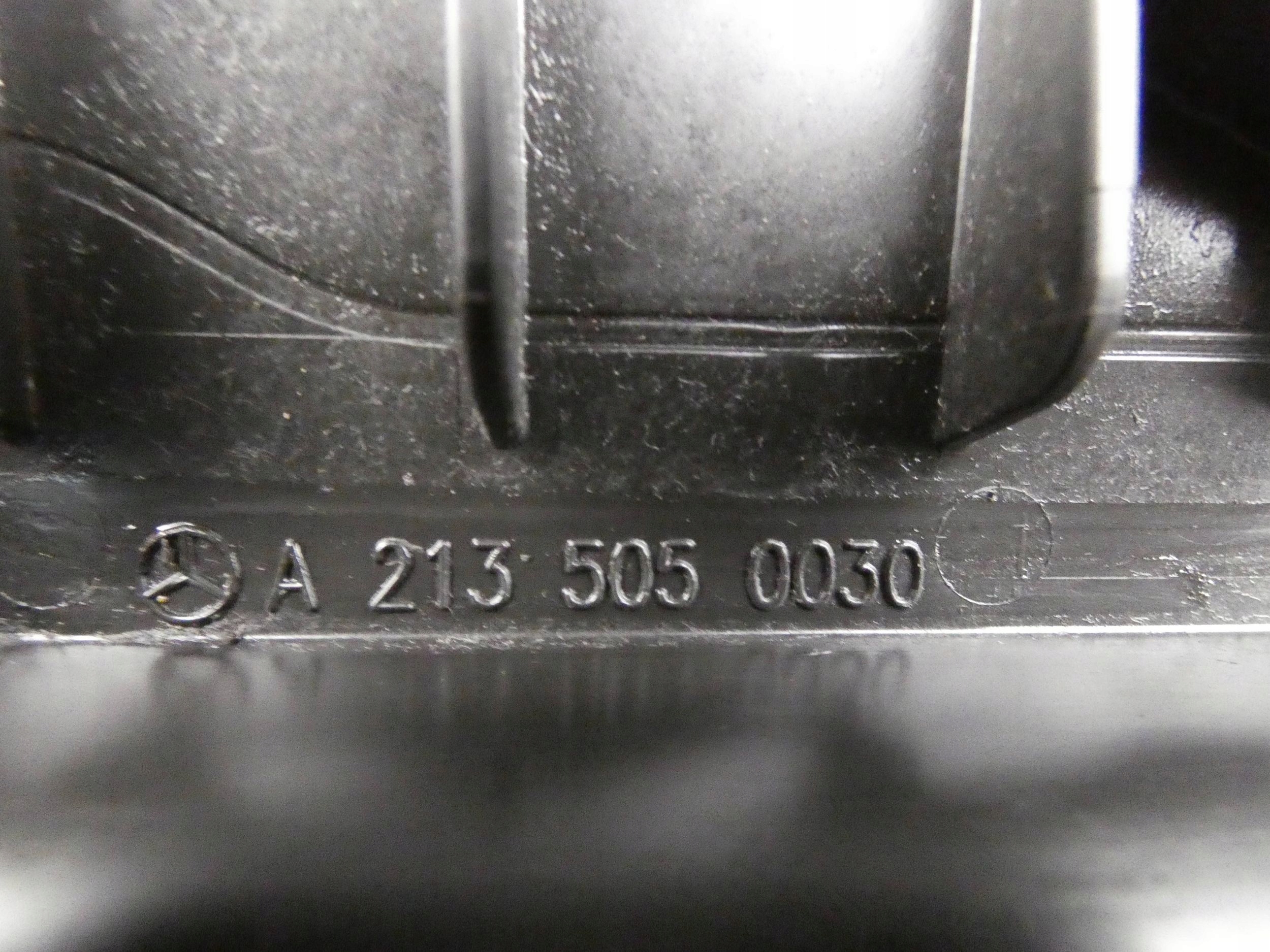 MERCEDES E KLASA W213 luftansaugkanal Blende Abdeckung der Kühler