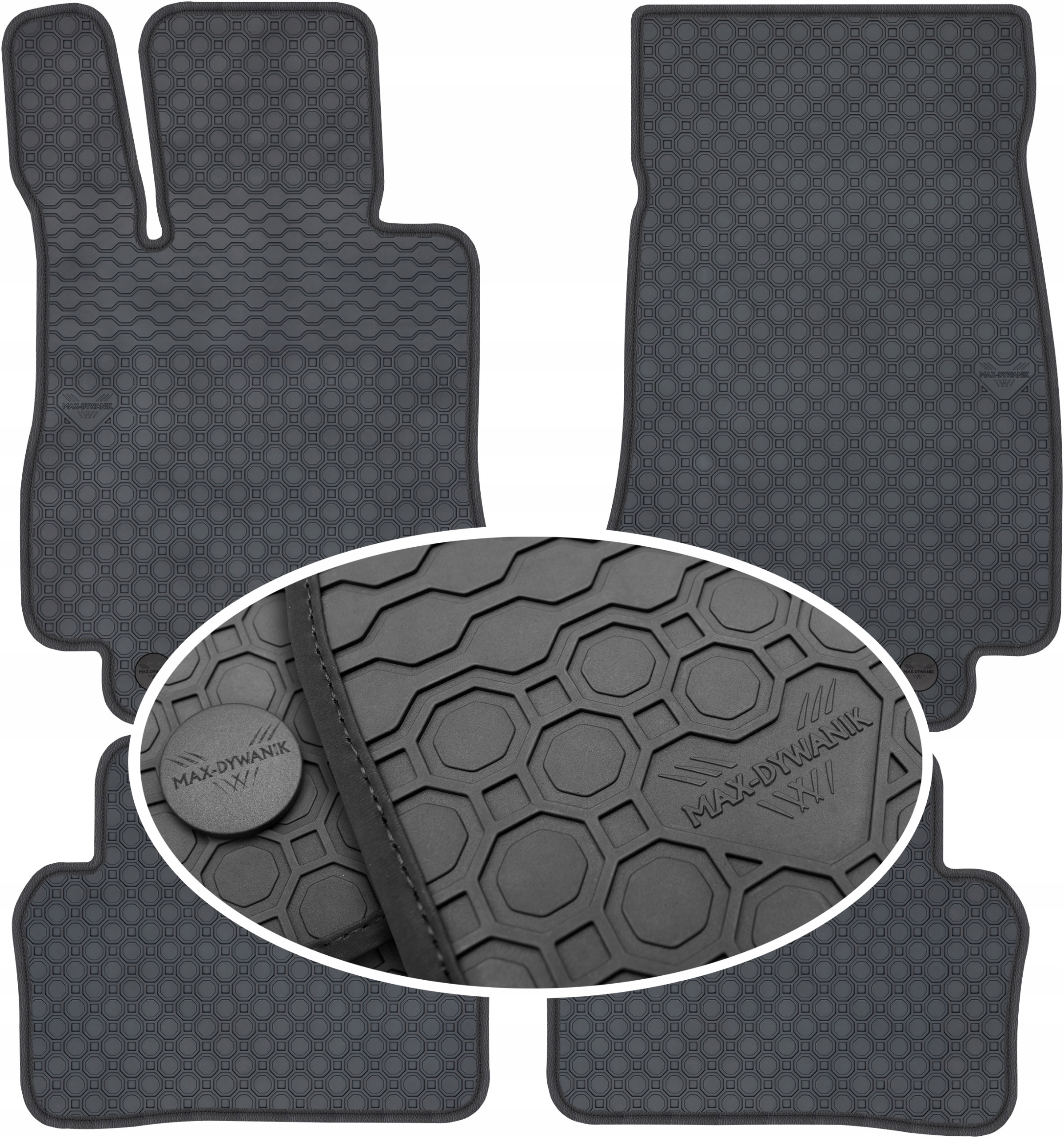 Mercedes Amg GT43 Cp 2018 Gumový koberec PrimeLiner čierny