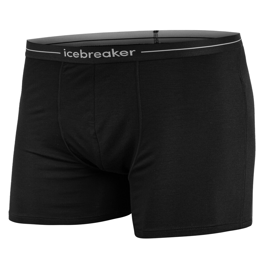 slipy boxerky Icebreaker Merino 150 Anatomica Black XL