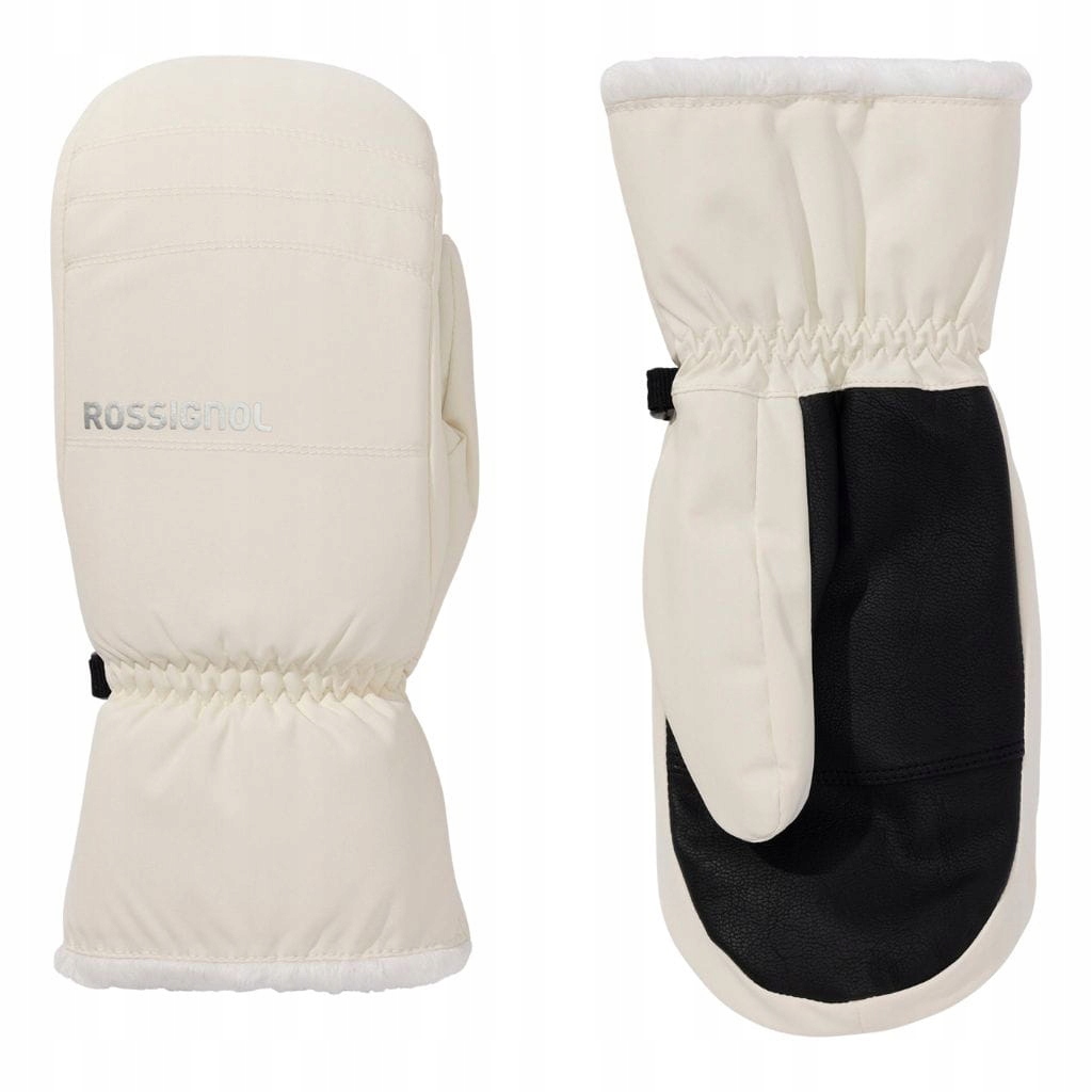 Rękawice narciarskie damskie Rossignol Perfy Mittens Nature White S