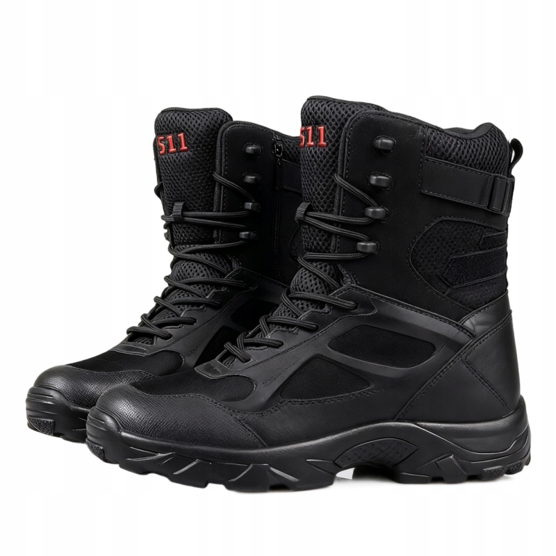 Taktické Vojenské, Voděodolné Trekové Kožené Boty