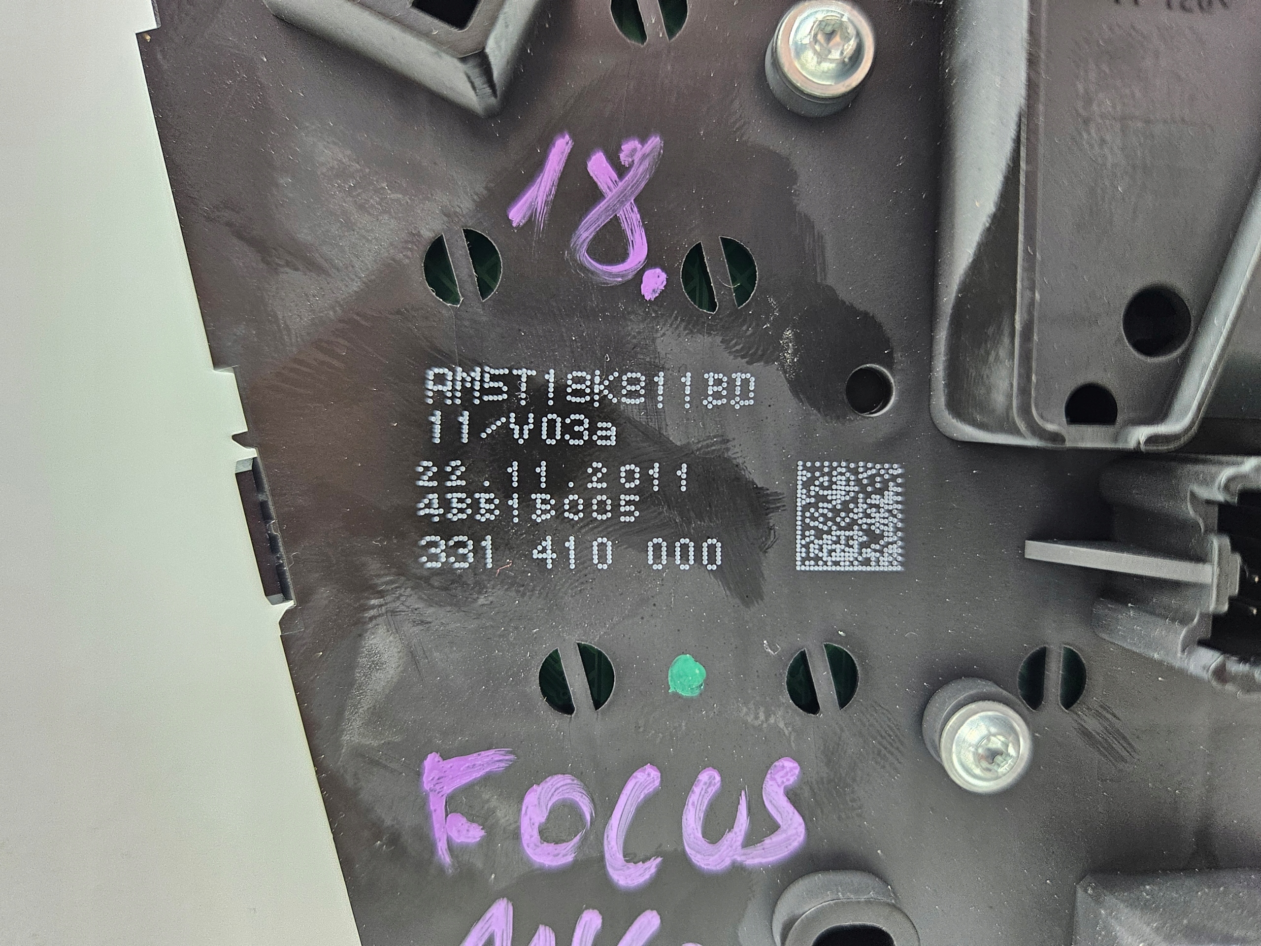 Ford Focus MK3 III 10-14 radio cd odtwarzacz control panel