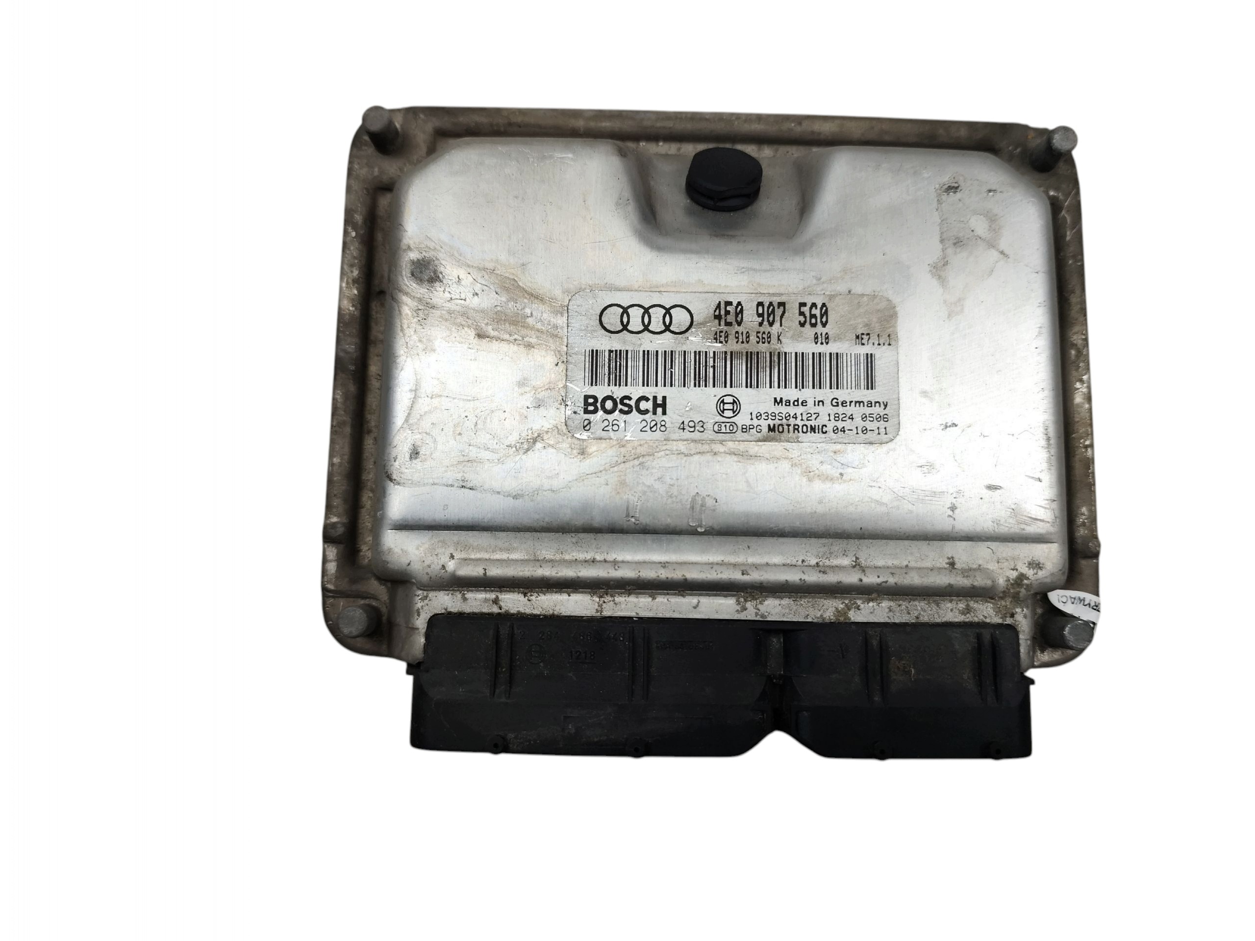 computer Centralina Motore AUDI A8 D3 (2002-2005) 4.2 V8 335KM 4E0907560