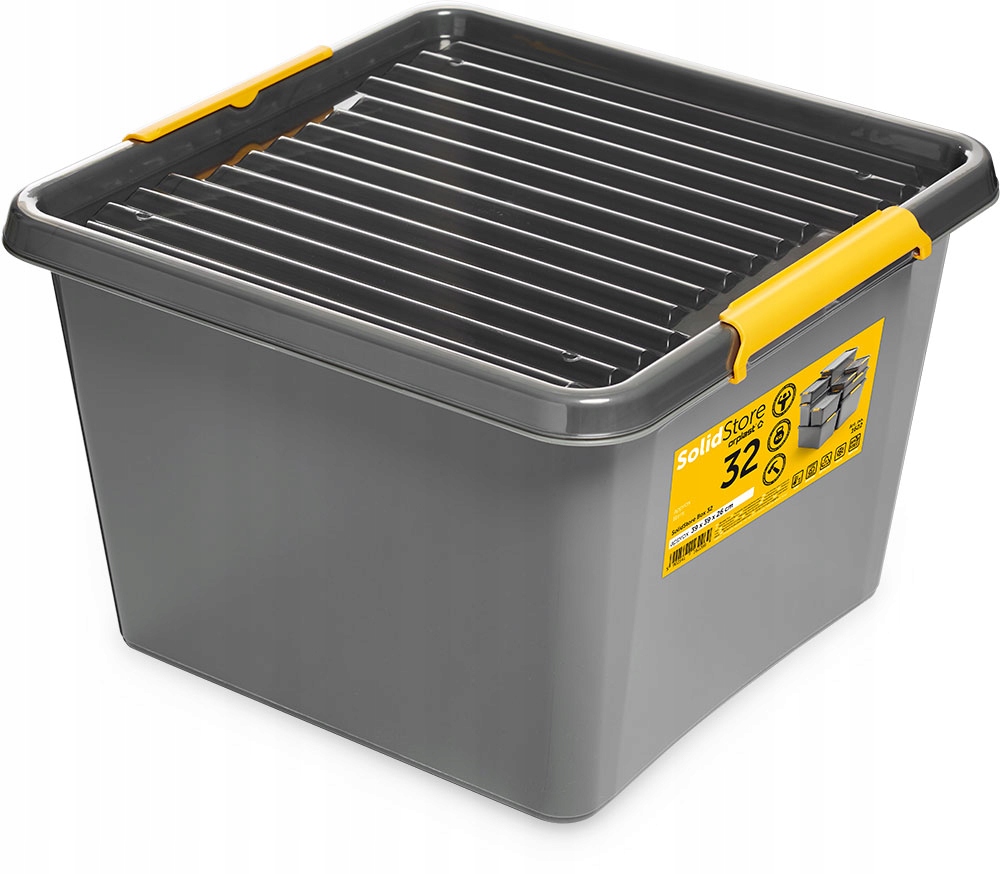 

Moxom 1622 Pojemnik Z Pokrywą Solid 32L Mocny