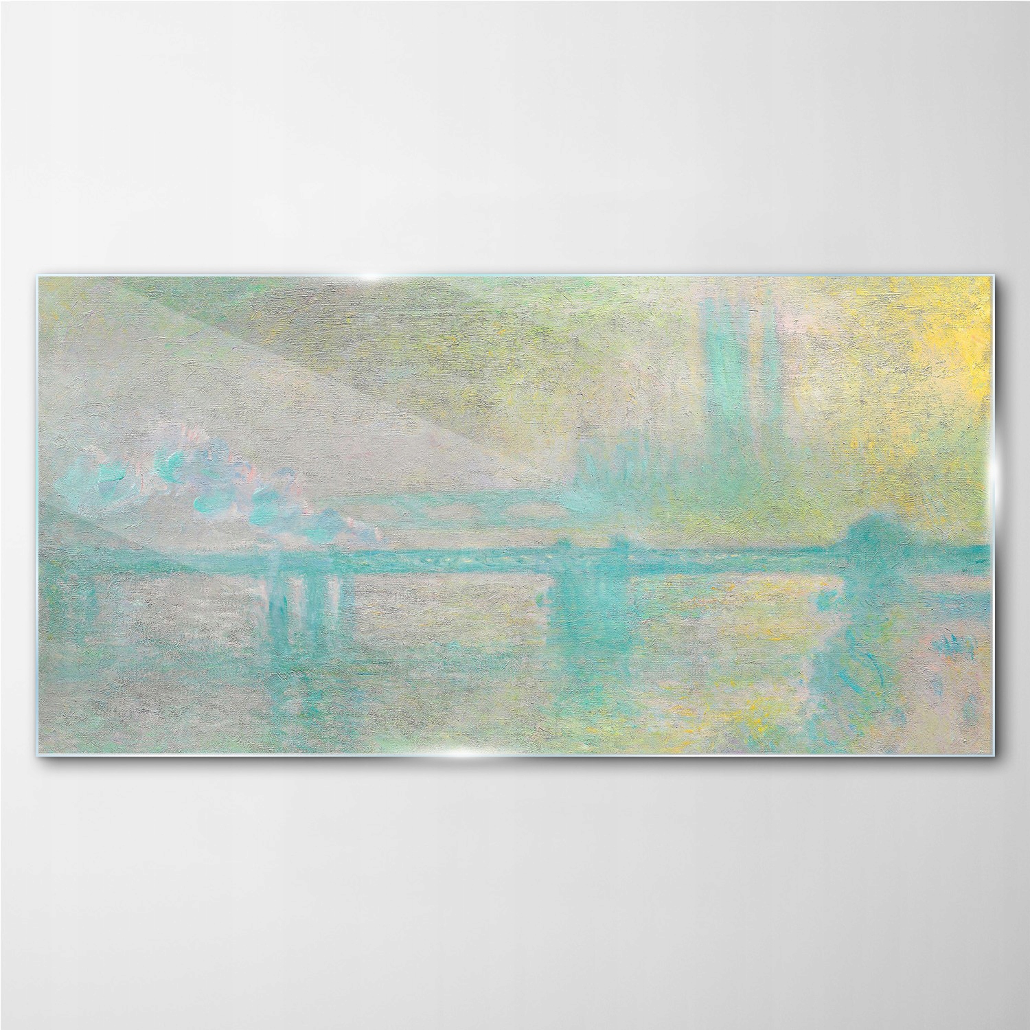 

Obraz szklany Charing cross bridge Monet 100x50